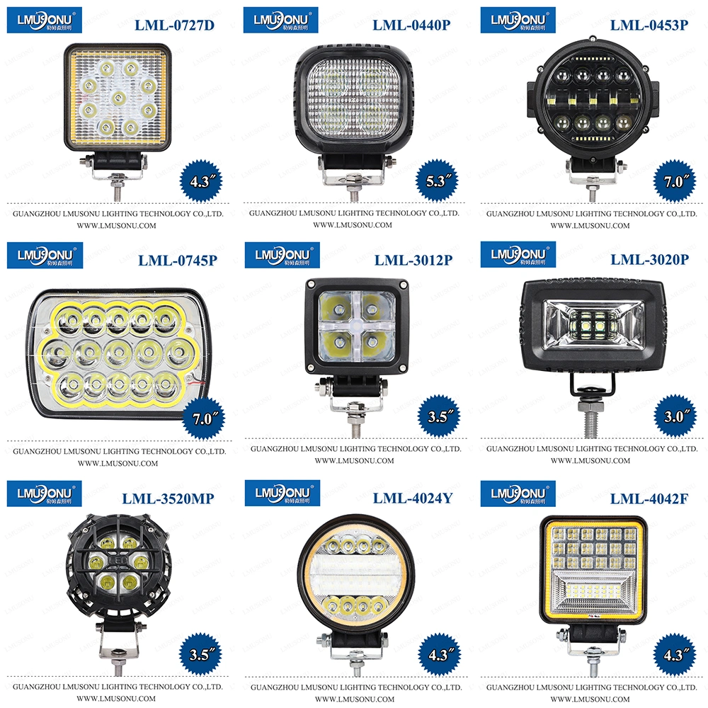 6 Inch 100W CREE LED Work Lamp Spotlight LED Work Light LED Heavy Duty Light