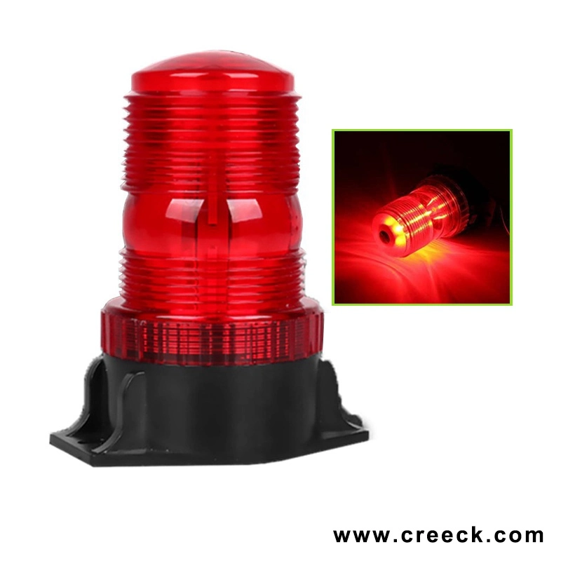 Amber Red Indicator Beacon Truck Flashing Signal Lamp Warning LED Strobe Light for Forklift