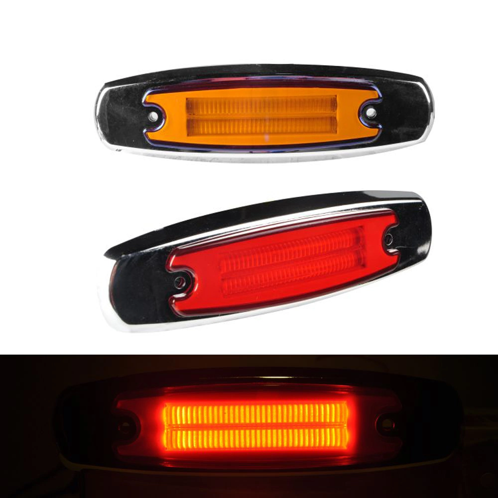 12 V 24 V LED Side Indicator Strobe Warning Lamp Side Marker Light for Truck Trailer Car