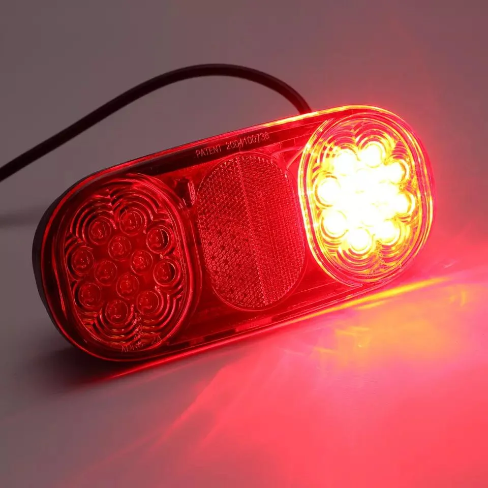 LED Commercial Lighting Turn Stop Trailer Truck Tail Lights Combination Rear Lamps