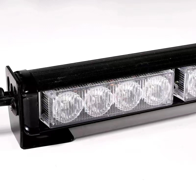 DC12V LED Strobe Emergency Lights Vehicle Surface Mount Grille Warning Ambulance Strobe Light Heads Car Truck Flasher