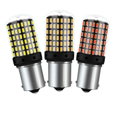 1X 3014 144SMD LED 車バス 1156 5W LED 電球、リバース/リバース/ターンシグナル/ブレーキシグナルライト用