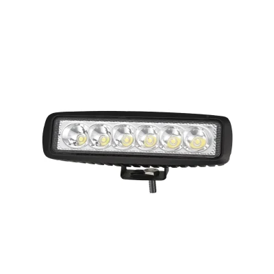 Emark 12V/24V ブラック 18W 6 インチ 低コスト スリム Epistar LED ワークライト オフロード SUV 用